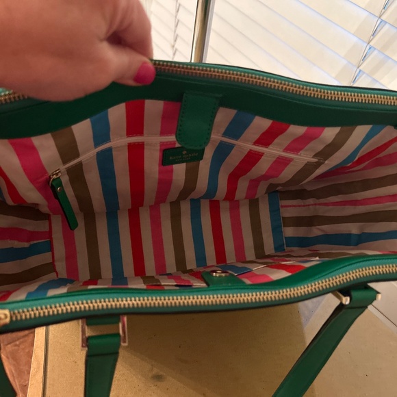 Kate Spade Newbury Lane Tote Briar Green - Picture 2 of 5